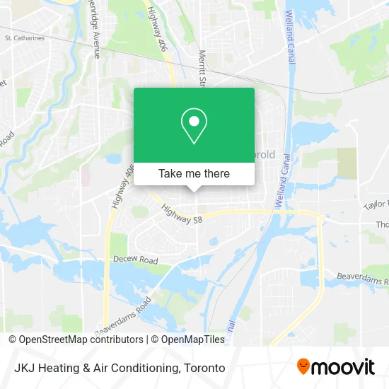JKJ Heating & Air Conditioning map