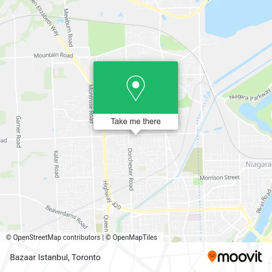 Bazaar Istanbul map