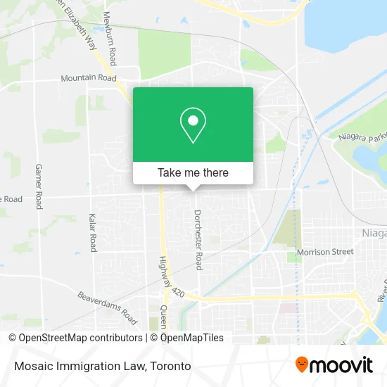 Mosaic Immigration Law map