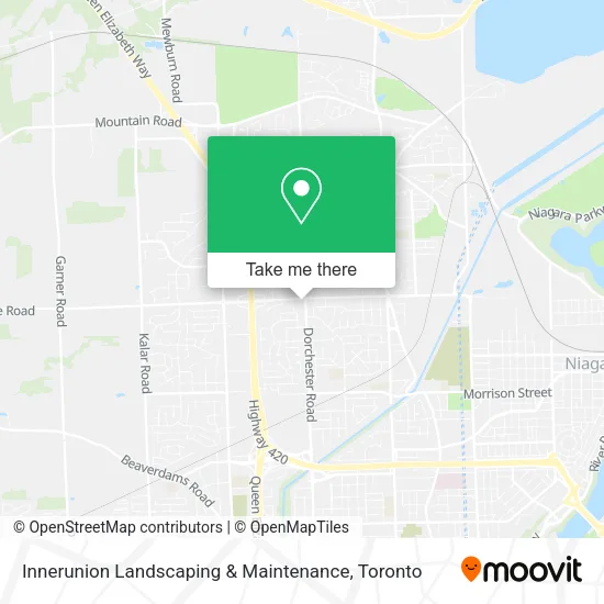 Innerunion Landscaping & Maintenance map