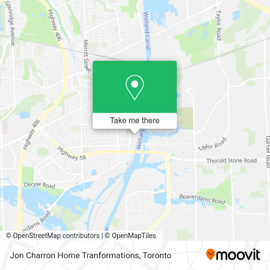 Jon Charron Home Tranformations map