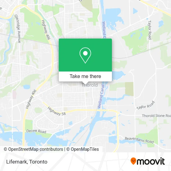 Lifemark map