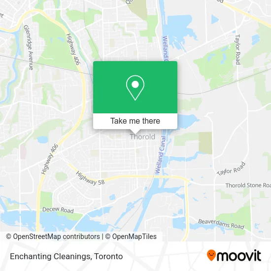 Enchanting Cleanings map