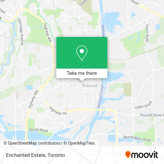 Enchanted Estate map