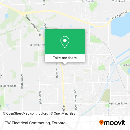 TW Electrical Contracting map