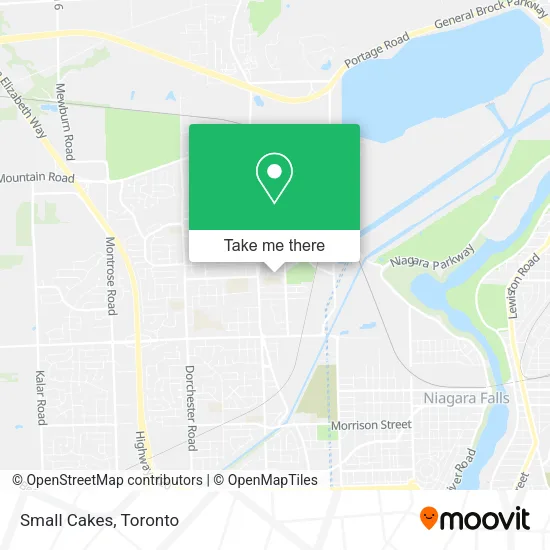 Small Cakes map