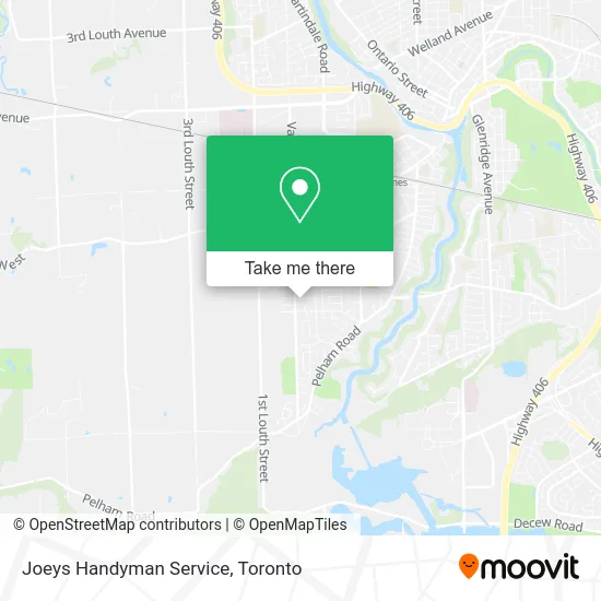 Joeys Handyman Service map