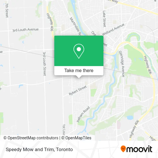 Speedy Mow and Trim map