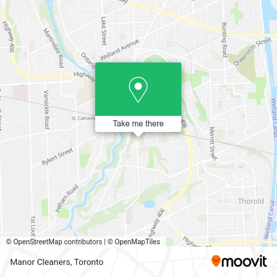 Manor Cleaners map