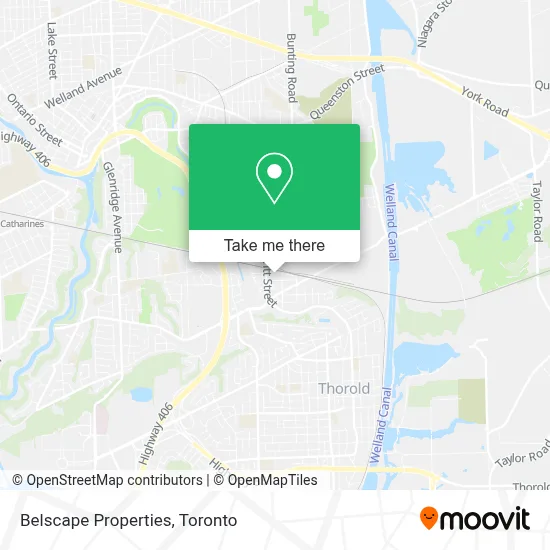 Belscape Properties map