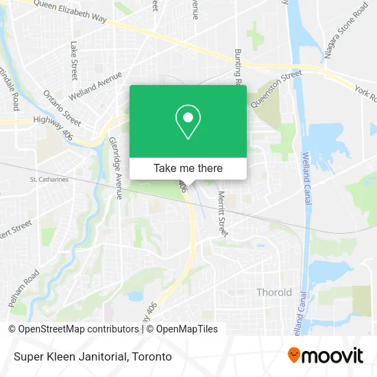 Super Kleen Janitorial map