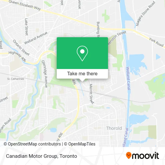 Canadian Motor Group map