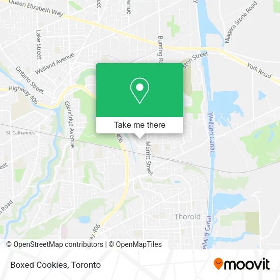 Boxed Cookies map