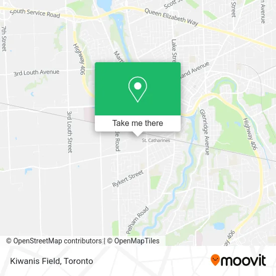 Kiwanis Field map