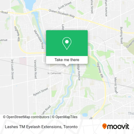 Lashes TM Eyelash Extensions map