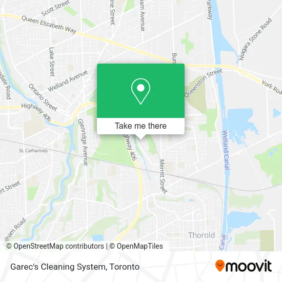 Garec's Cleaning System map