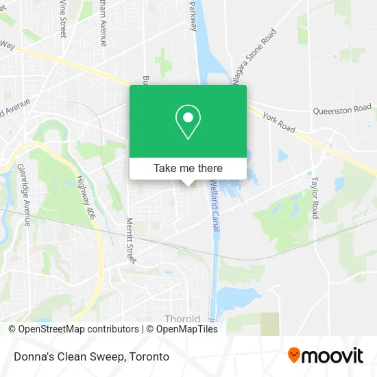 Donna's Clean Sweep map
