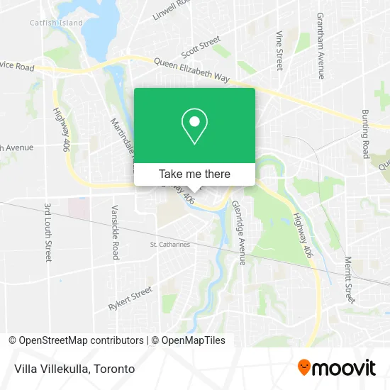 Villa Villekulla map