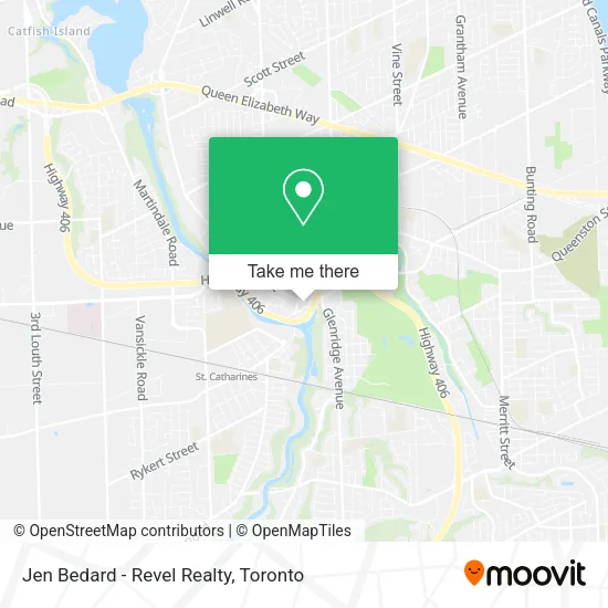 Jen Bedard - Revel Realty map