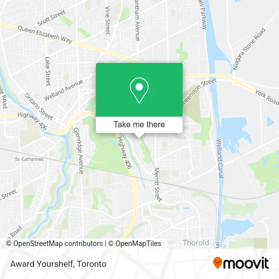 Award Yourshelf map