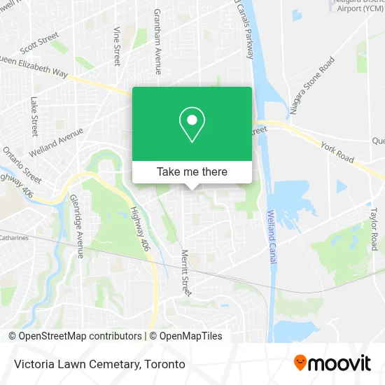 Victoria Lawn Cemetary map