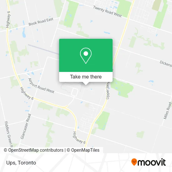 Ups map