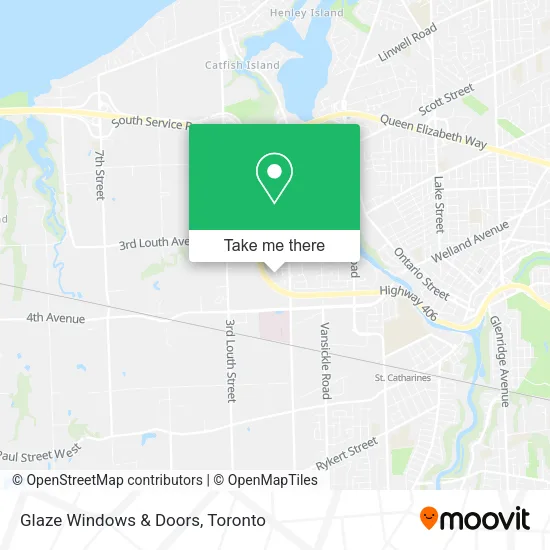 Glaze Windows & Doors map