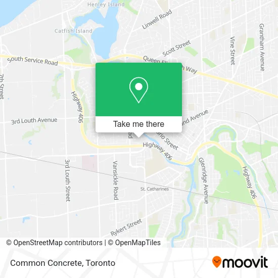 Common Concrete map