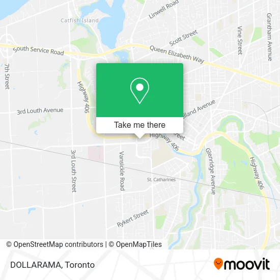 DOLLARAMA map
