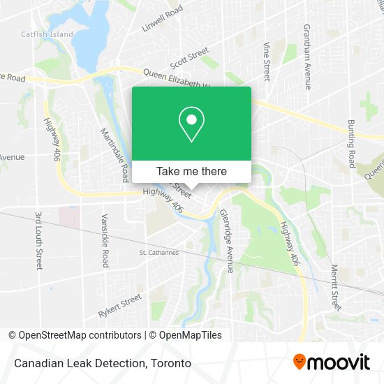 Canadian Leak Detection map