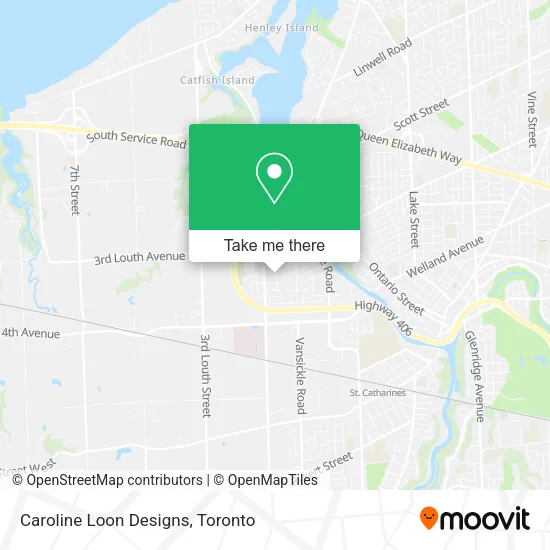 Caroline Loon Designs map