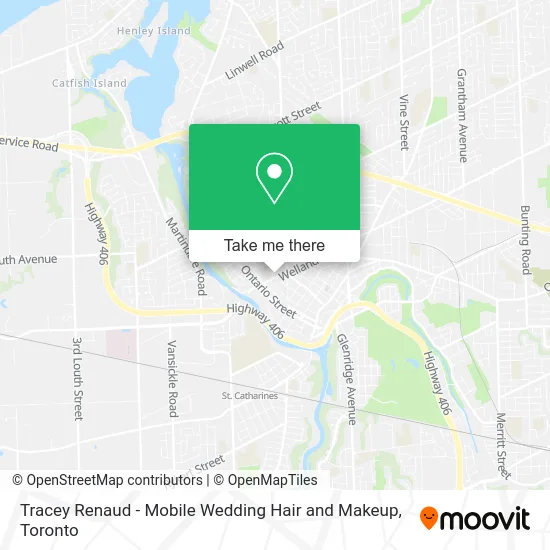 Tracey Renaud - Mobile Wedding Hair and Makeup map