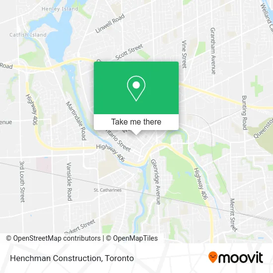 Henchman Construction map
