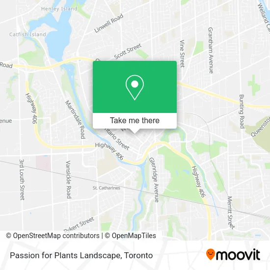 Passion for Plants Landscape map