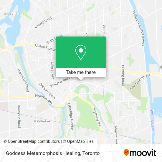 Goddess Metamorphosis Healing map