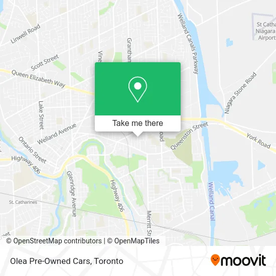 Olea Pre-Owned Cars map