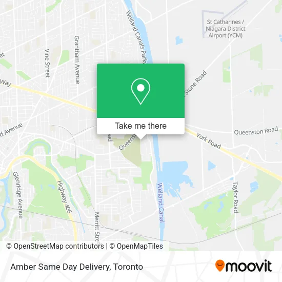 Amber Same Day Delivery map