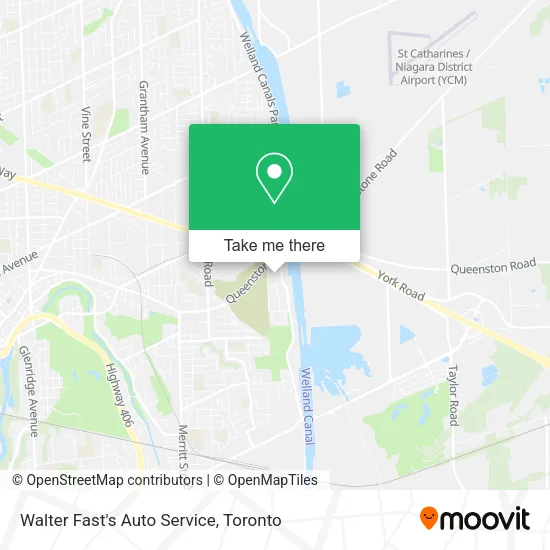 Walter Fast's Auto Service map
