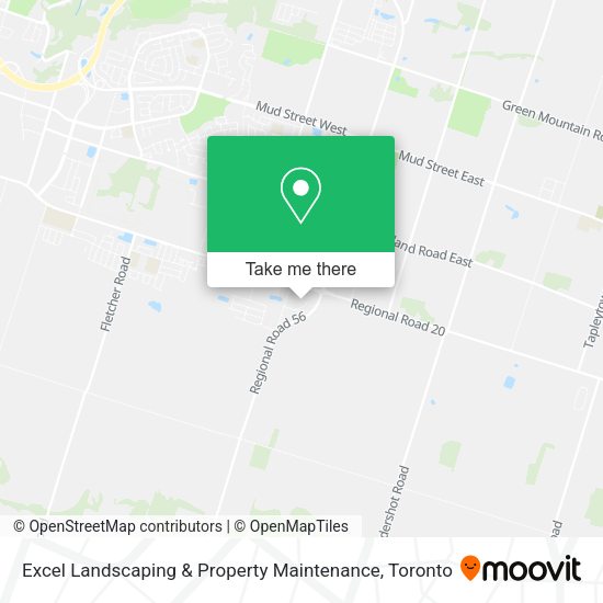 Excel Landscaping & Property Maintenance map