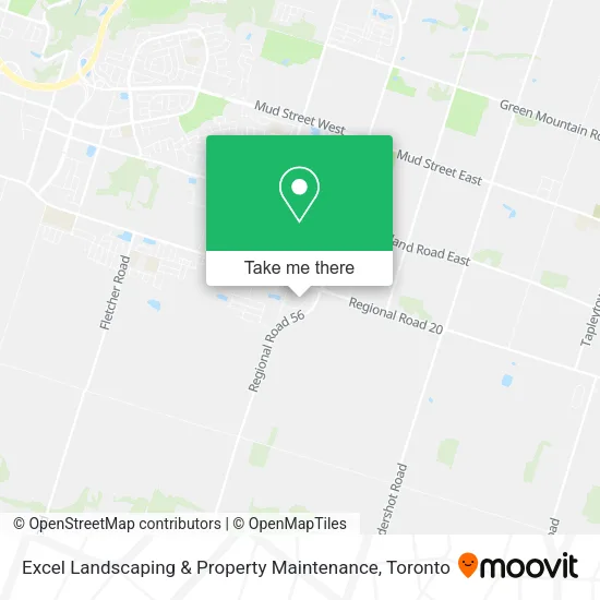 Excel Landscaping & Property Maintenance map