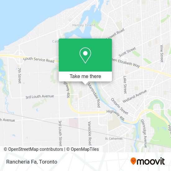 Rancheria Fa map