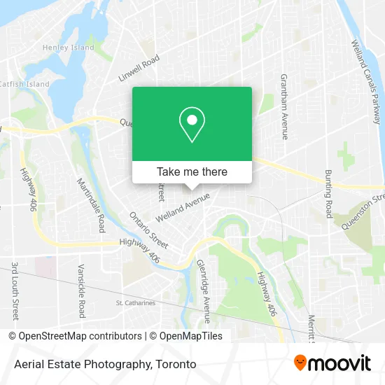 Aerial Estate Photography map