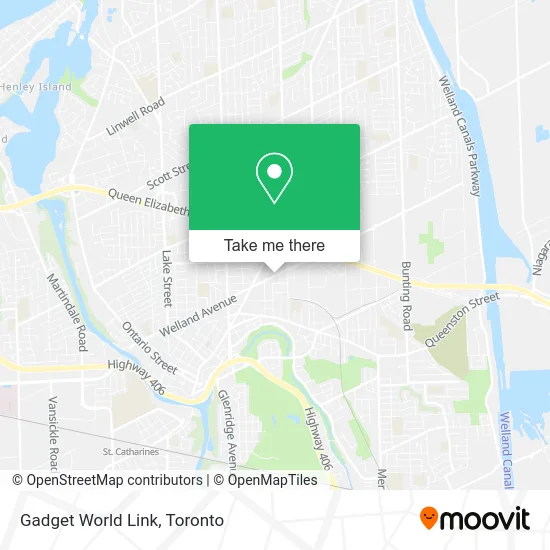 Gadget World Link map