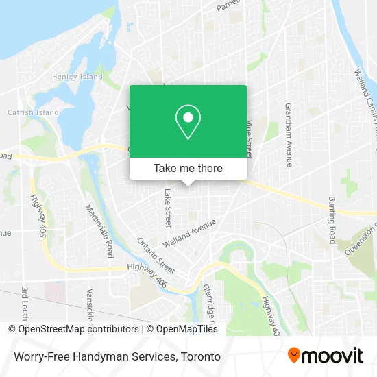 Worry-Free Handyman Services map