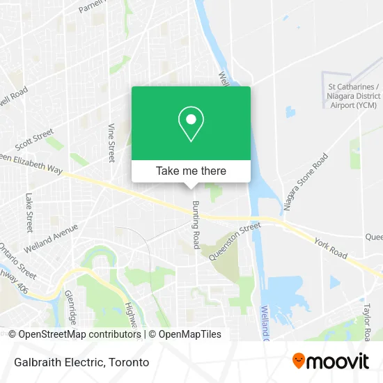Galbraith Electric map