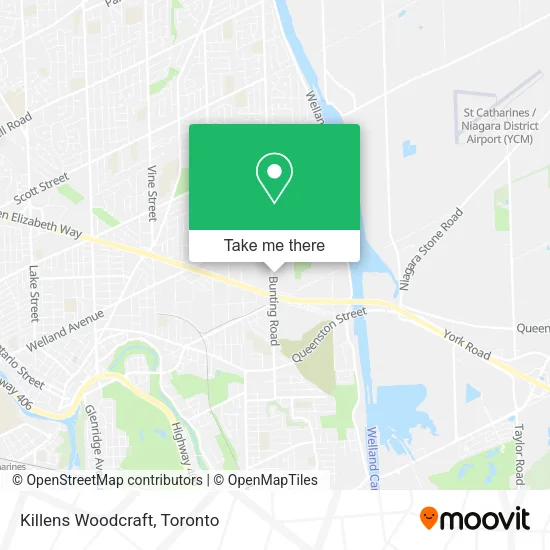 Killens Woodcraft map