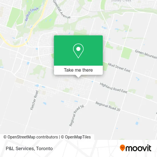 P&L Services map