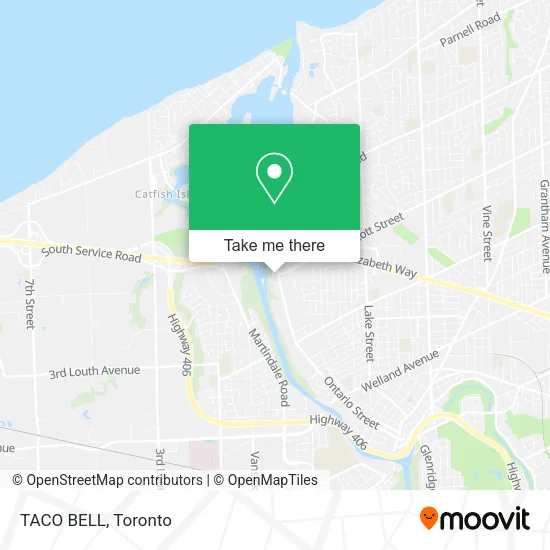 TACO BELL map
