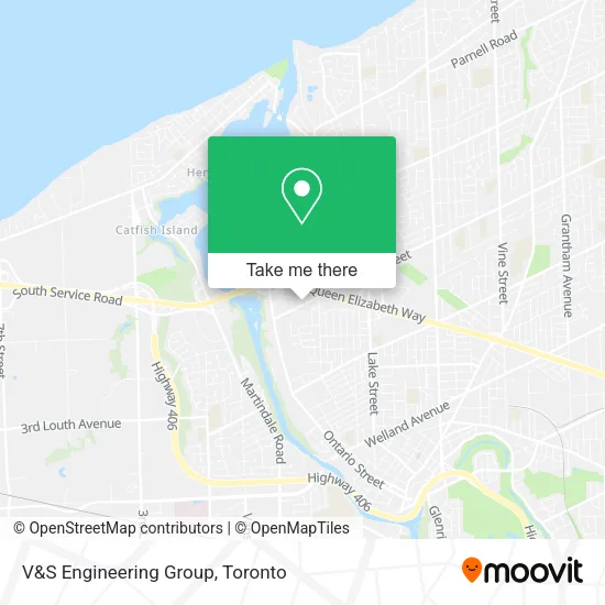 V&S Engineering Group map