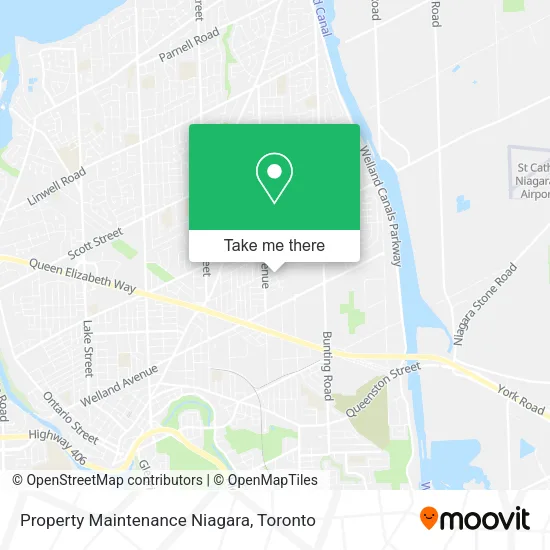 Property Maintenance Niagara map